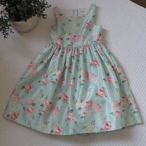 Girls Floral Party Dress Easter Wedding Spring Size 6